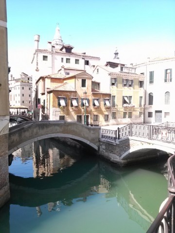 A typical scenery of Venezia 